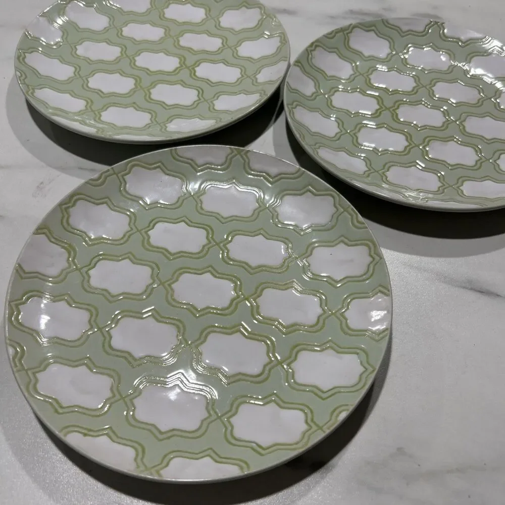 180 Robin Pickens Green Floral Textured 8.25